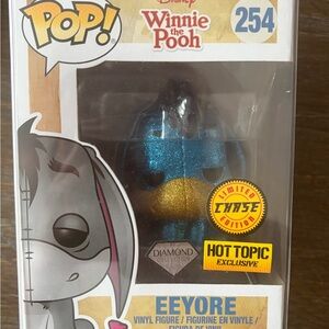 Disney Winnie the Pooh Eeyore Pop! Vinyl - Blue and Gold
